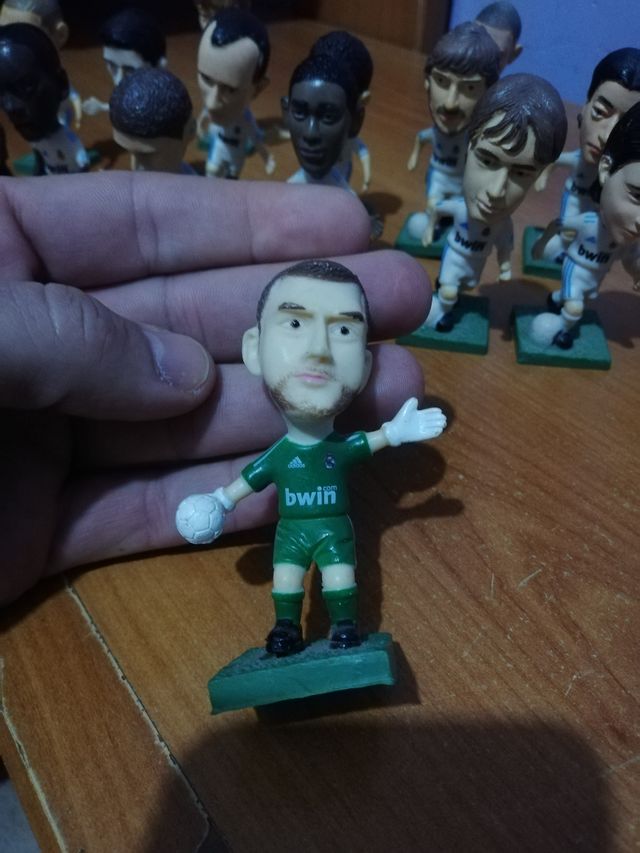 Muñecos Real Madrid miniatura
