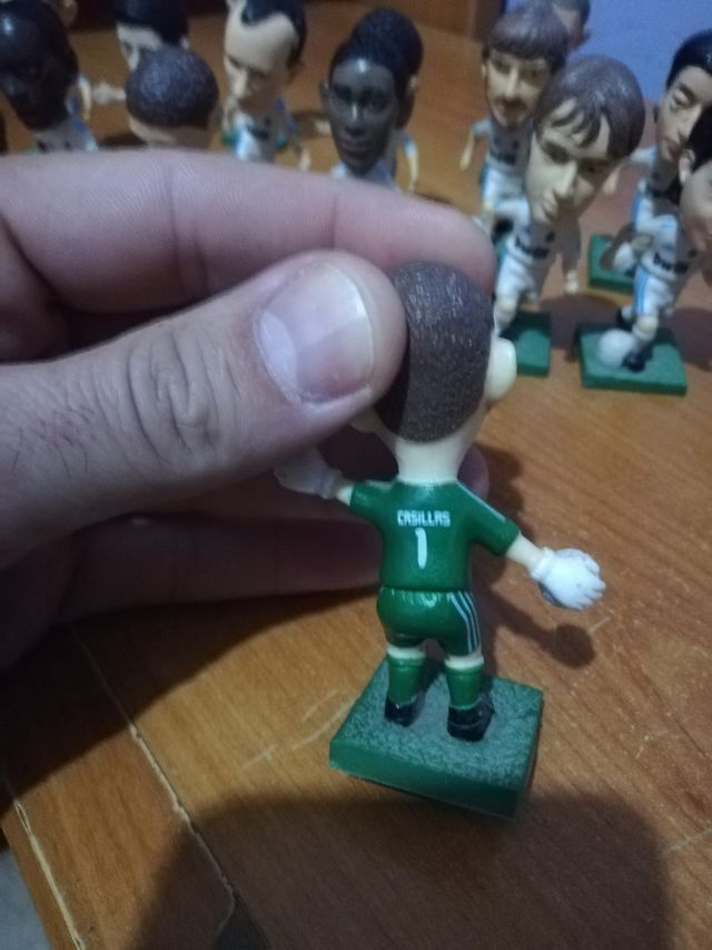 Muñecos Real Madrid miniatura