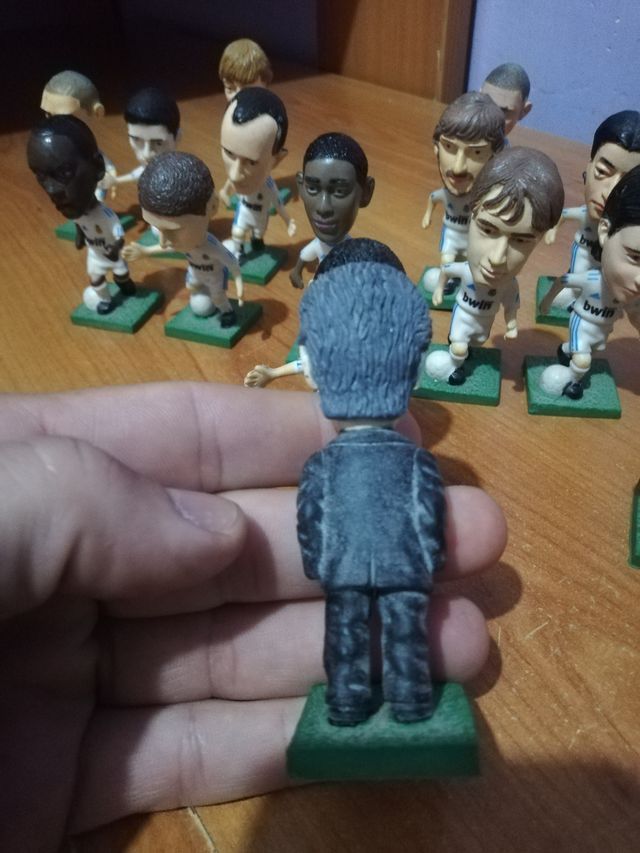 Muñecos Real Madrid miniatura