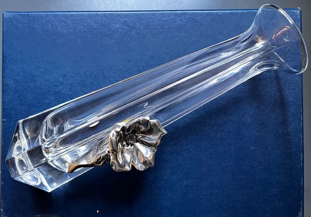 Vaso in cristallo Marcello Giorgio