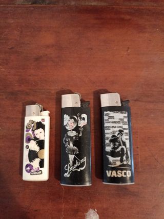 3 accendini smoking rari