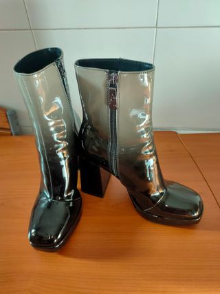 Botines Bershka tacón 