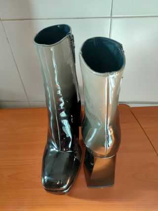 Botines Bershka tacón 