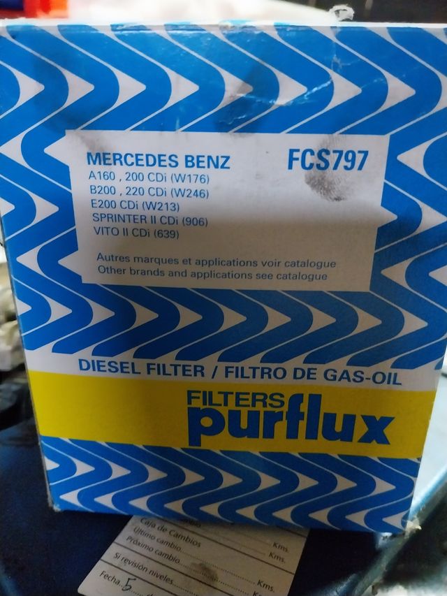 Filtro diesel FCS797