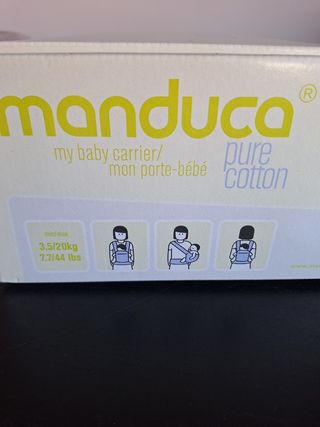 Mochila portabebes ergonómica Manduca