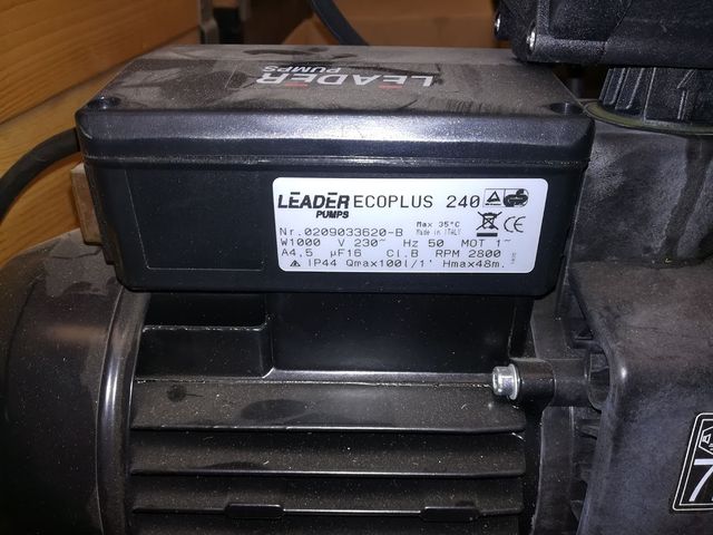 NUOVA Pompa Leader Pumps Ecoplus RWS3