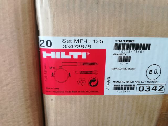 NUOVI Collari Hilty d. 6' o 125mm o 193,7 mm