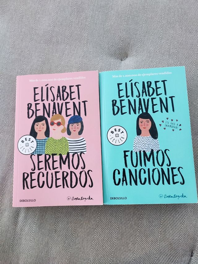 Libros Fuimos canciones y Seremos Recuerdos