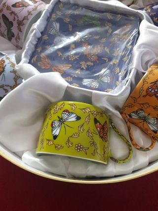 Juego café.  De 6 unidades. 