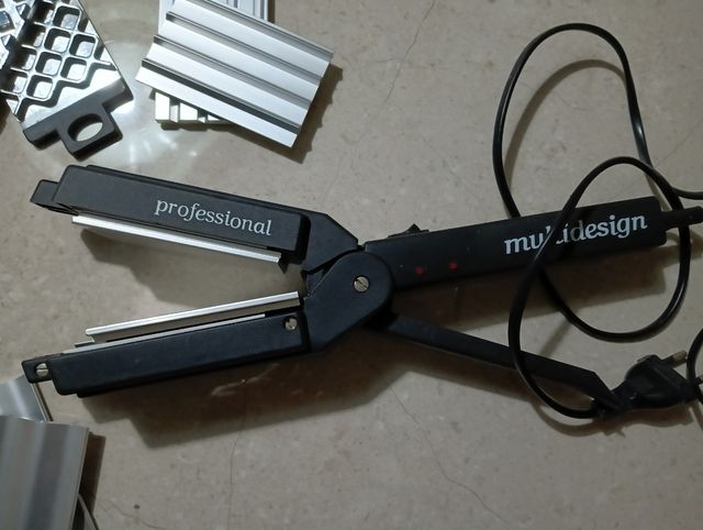 Piastra per capelli vintage