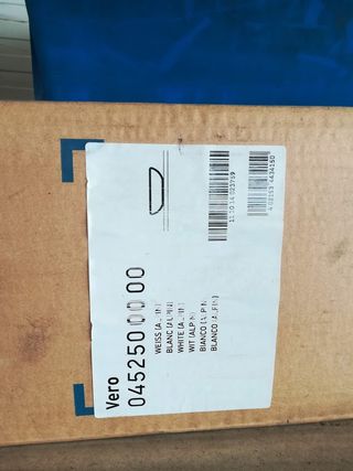 NUOVO Lavabo ad appoggio Duravit Vero 045250 bianc