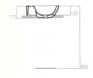 Lavabo ad appoggio Active Ideal Standard