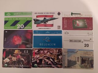 Schede tessere telefoniche straniere