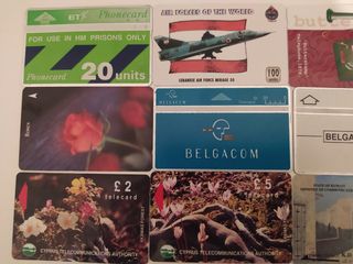 Schede tessere telefoniche straniere