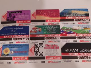 Schede tessere telefoniche straniere