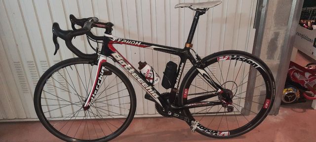 Bicicleta ciclista carbono