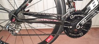 Bicicleta ciclista carbono
