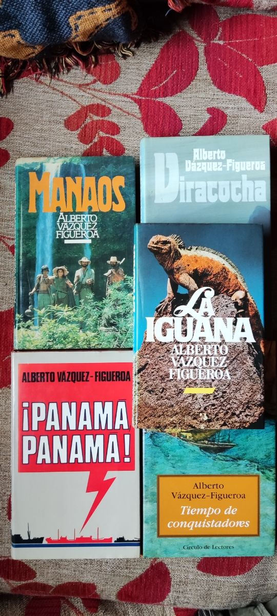 Libros Alberto Vázquez Figueroa