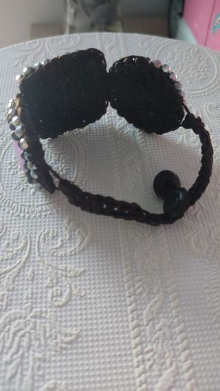 Pulsera pedrería mujer