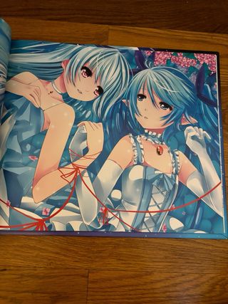 Libro El hada de cristal Hatsune Miku
