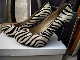 Zapatos cebra de Caffè noar