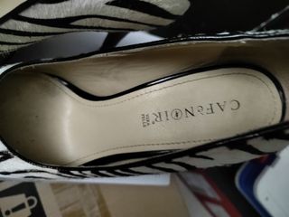 Zapatos cebra de Caffè noar