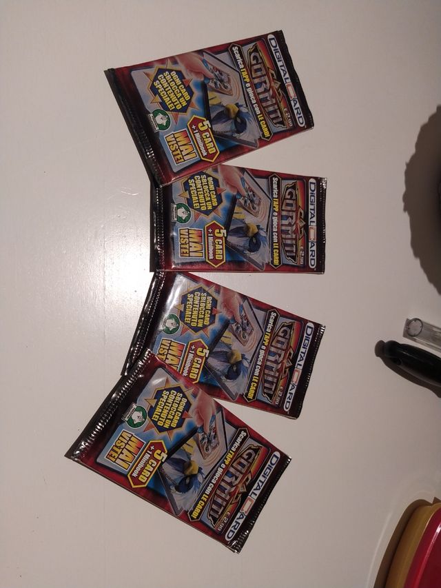 Card Gormiti bustine nuove