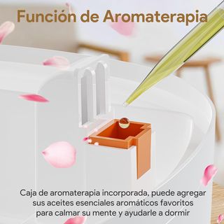 Humidificador autoapagado y silencioso.-