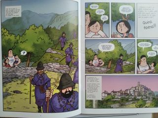 ELS PELEGRINS DE LES USERES (COMIC) Historico