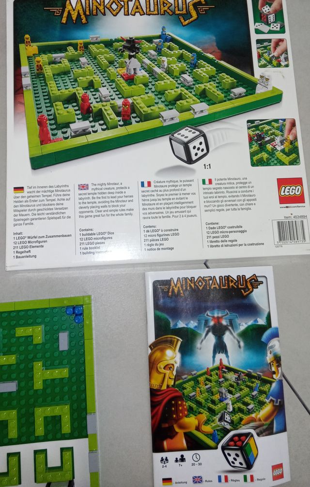 #Minotaurus #Lego 3841 gioco da tavolo