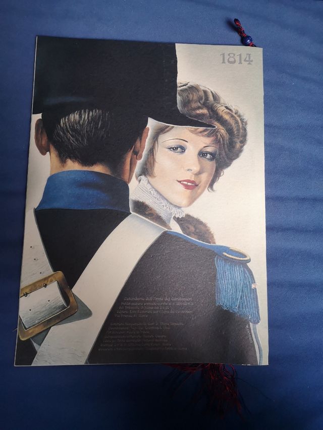 Calendario carabinieri anno 1999