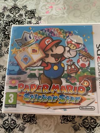 Paper mario sticker star 3ds(precintado)