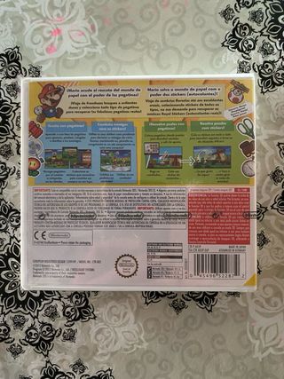 Paper mario sticker star 3ds(precintado)