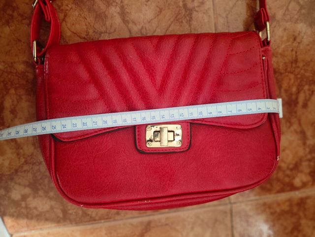 Bolsa a tiracolo vermelha