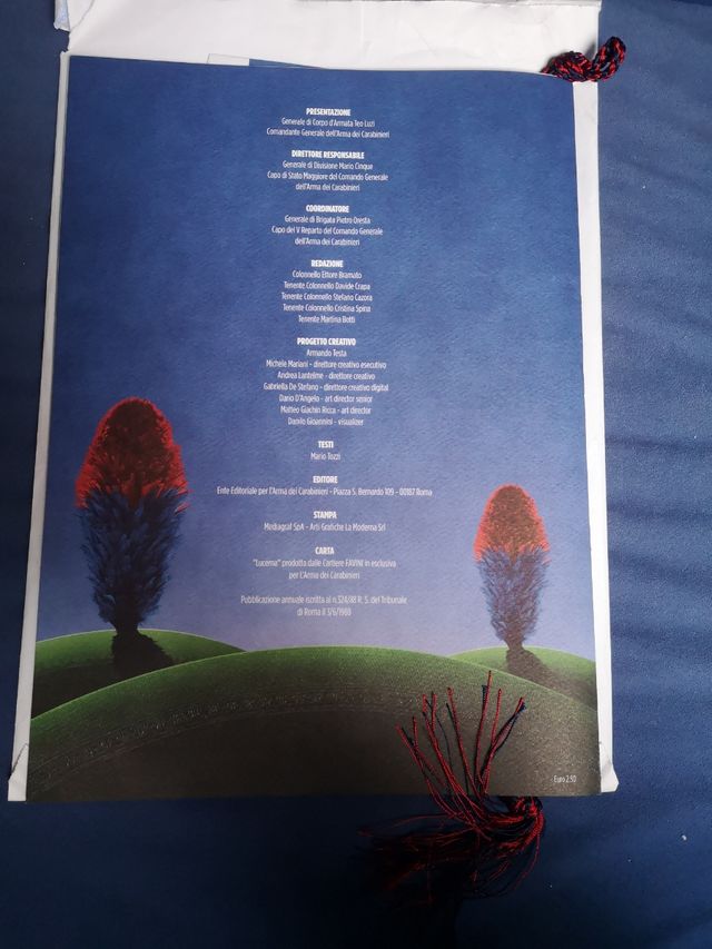 Calendario carabinieri 2023