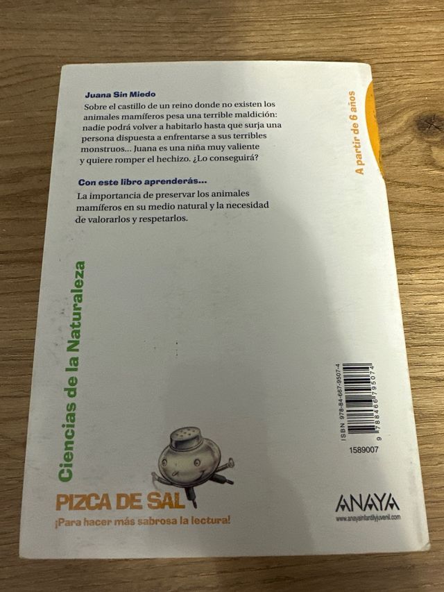 Libro infantil, Juana sin miedo