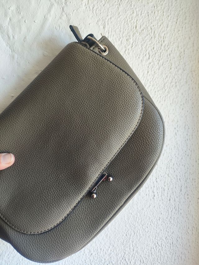 Bolsa a tiracolo verde tropa/ caqui