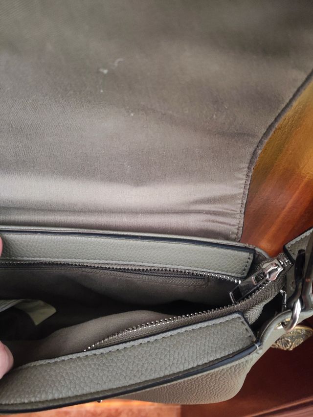 Bolsa a tiracolo verde tropa/ caqui