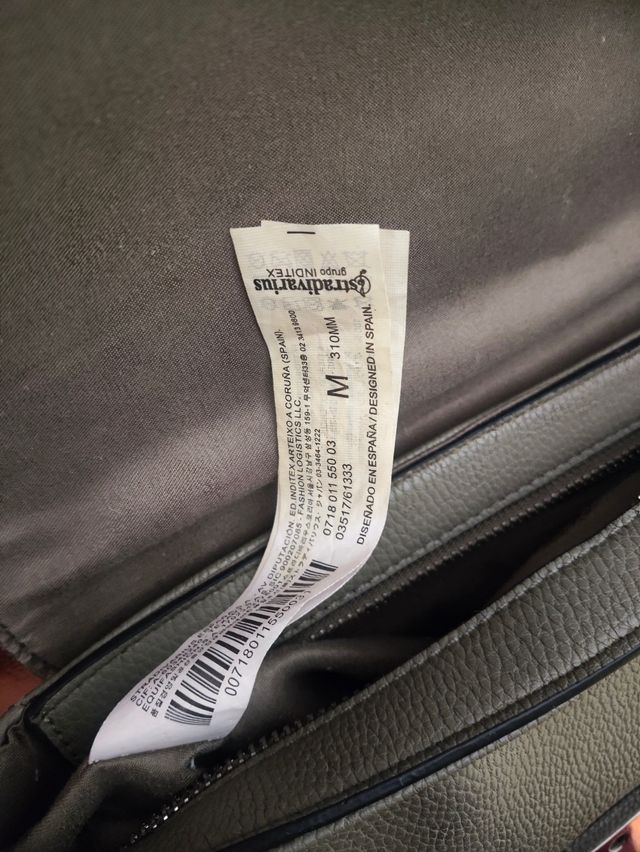 Bolsa a tiracolo verde tropa/ caqui