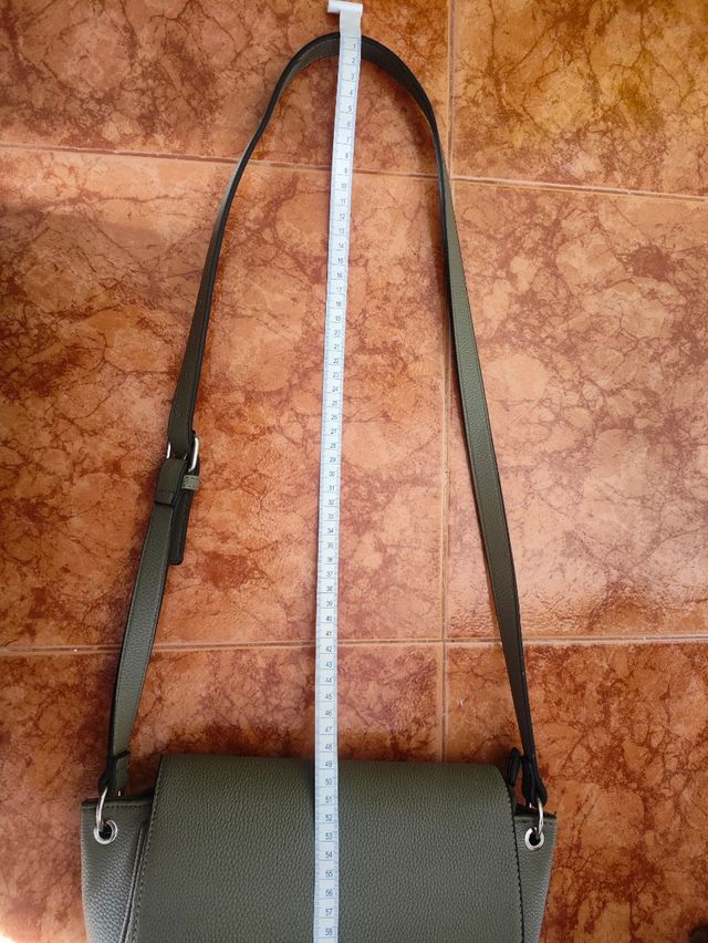 Bolsa a tiracolo verde tropa/ caqui