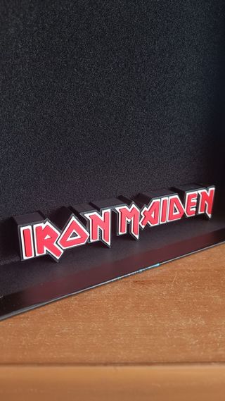 Letrero Iron Maiden 3D 