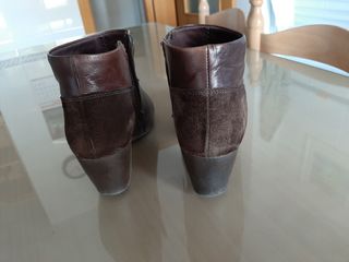 Botines mujer piel
