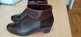 Botines mujer piel