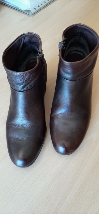 Botines mujer piel