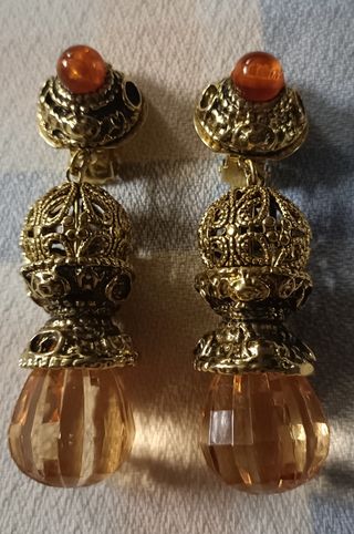 Pendientes 7 cms de largos