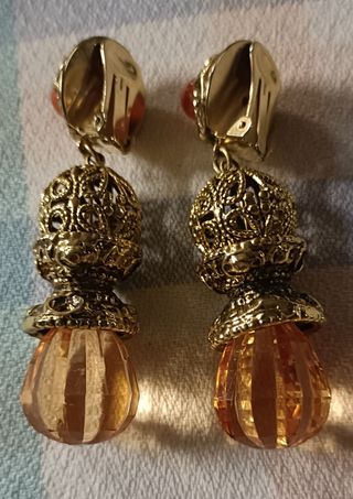 Pendientes 7 cms de largos