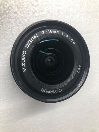 Objetivo Micro 4/3 Olympus 9-18mm