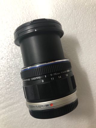 Objetivo Micro 4/3 Olympus 9-18mm