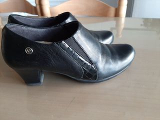 Botines mujer piel