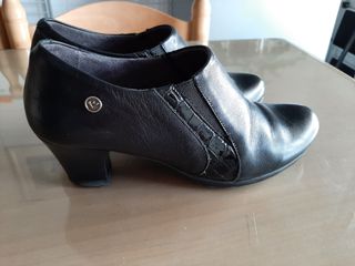 Botines mujer piel